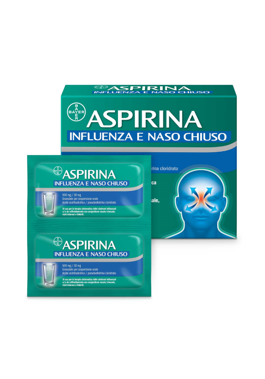 ASPIRINA INFLUENZA E NASO C 10