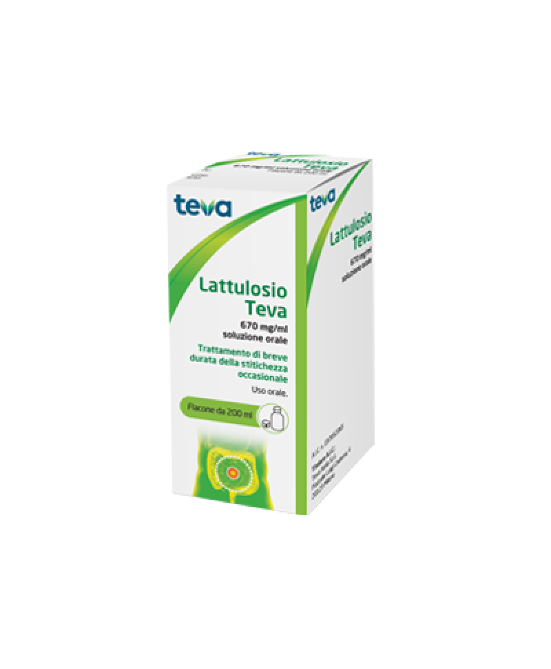 LATTULOSIO TE OS 200ML670MG/ML