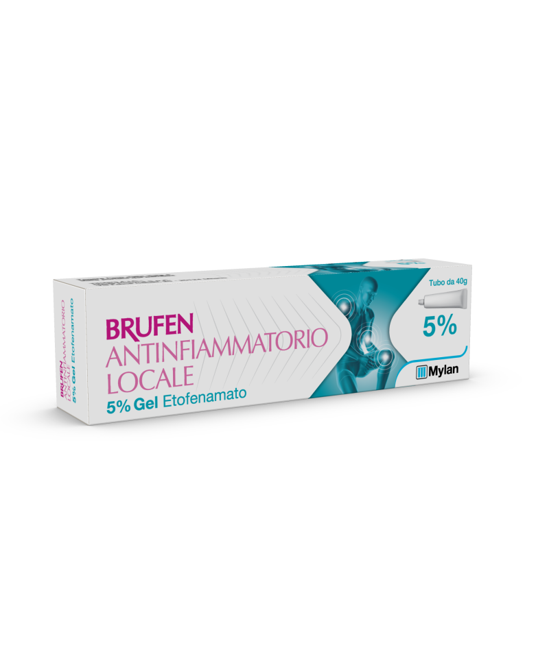 BRUFEN ANTINFIAMMAT GEL 40G 5%