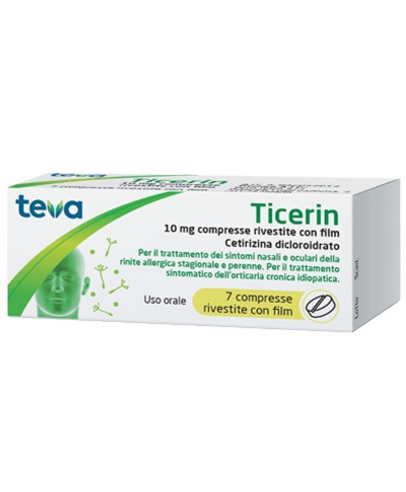 TICERIN 7 Compresse RIV 10MG