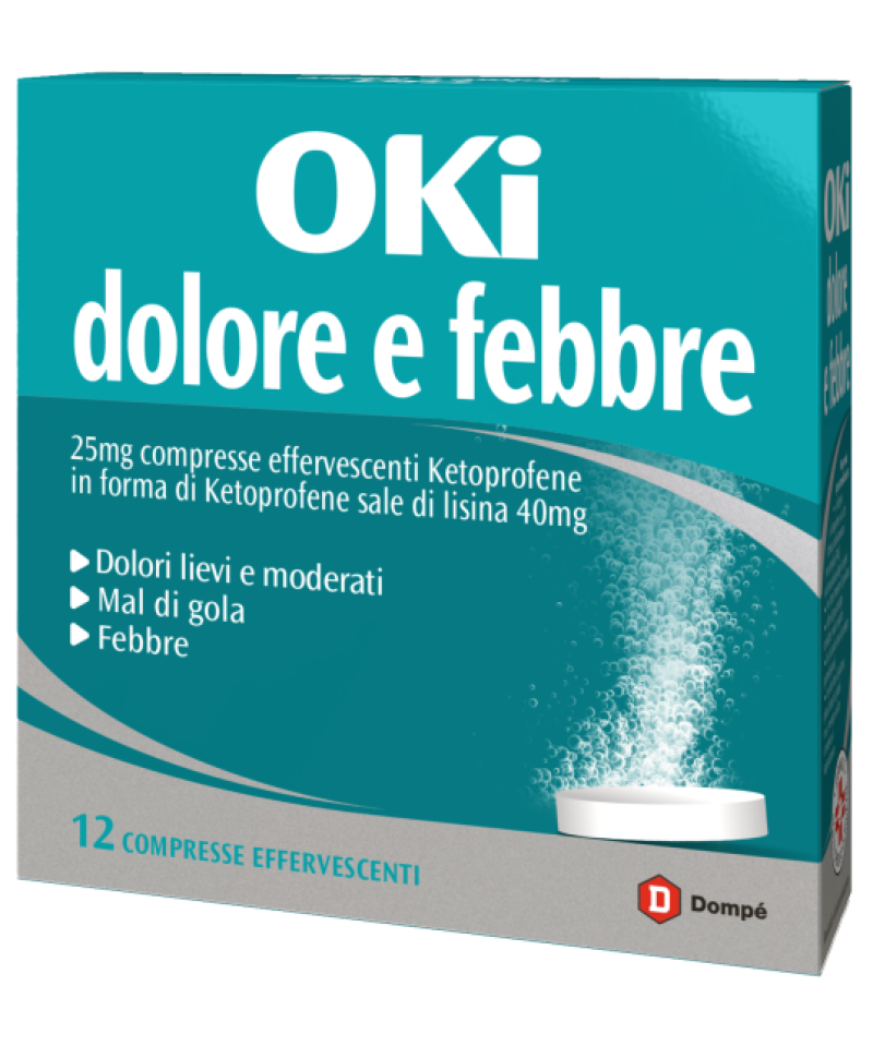 OKI DOLORE E FEBBRE 12 Compresse EFF