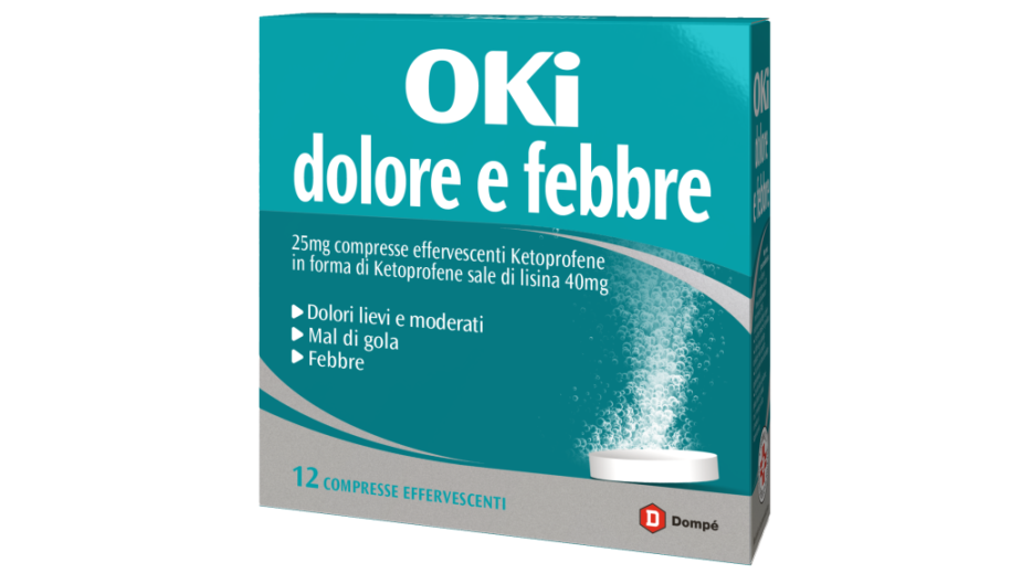 OKI DOLORE E FEBBRE 12 Compresse EFF