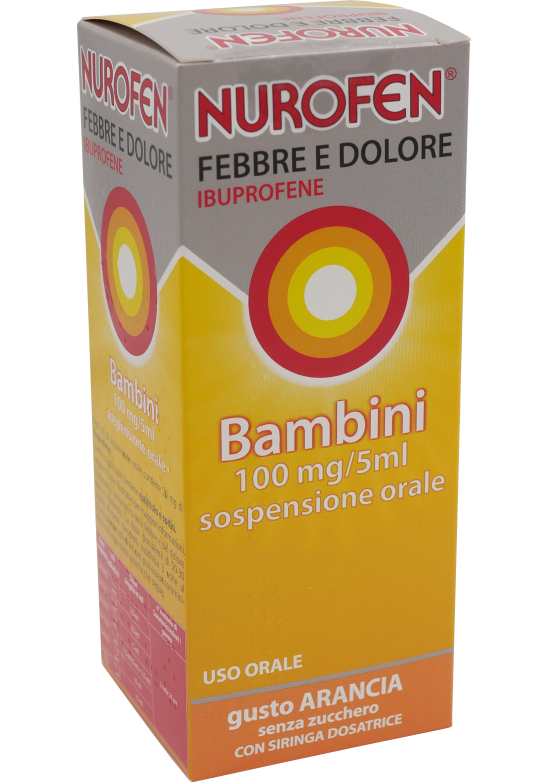 NUROFEN FEBBRE D BB100MG/5ML A