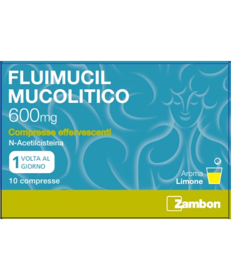 FLUIMUCIL MUCOL 10 Compresse EFF600MG