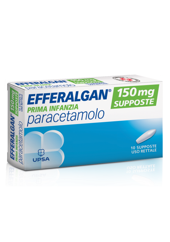 EFFERALGAN 10SUPP 150MG