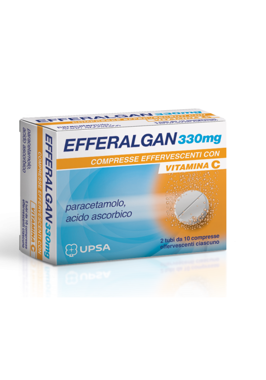 EFFERALGAN 20 Compresse EFF 330+200MG