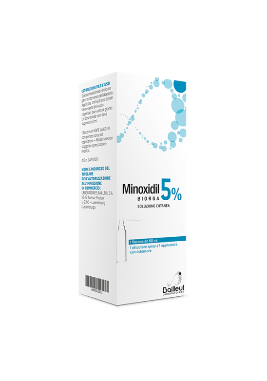 MINOXIDIL BIORGA SOL CUT60ML5%