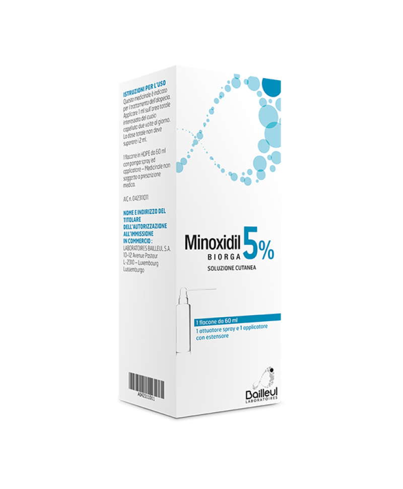 MINOXIDIL BIORGA SOL CUT60ML5%