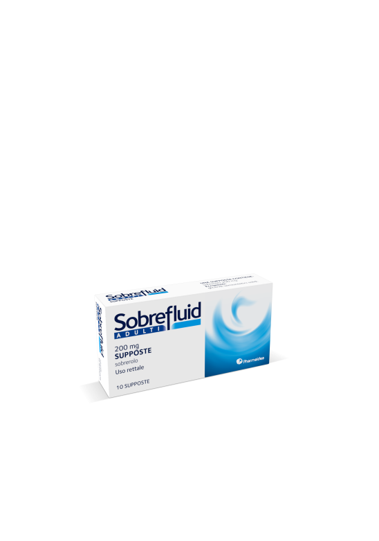 SOBREFLUID AD 10SUPP 200MG