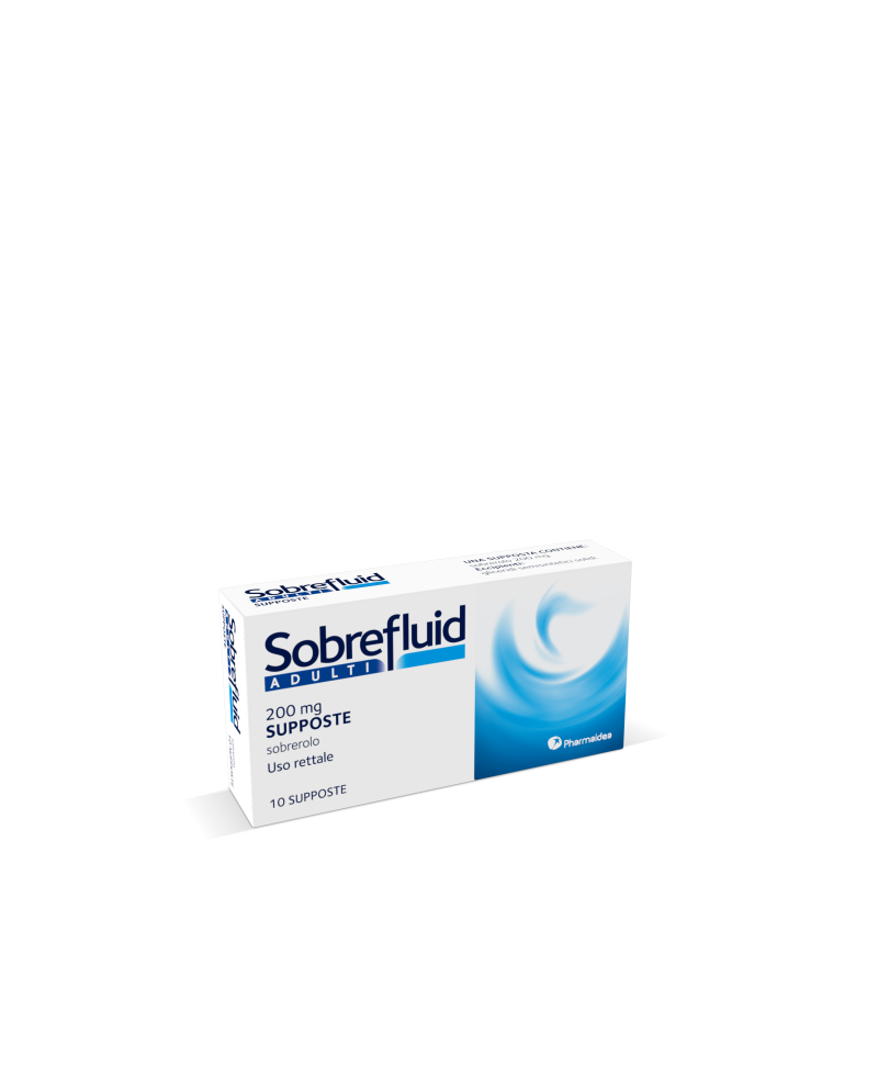 SOBREFLUID AD 10SUPP 200MG