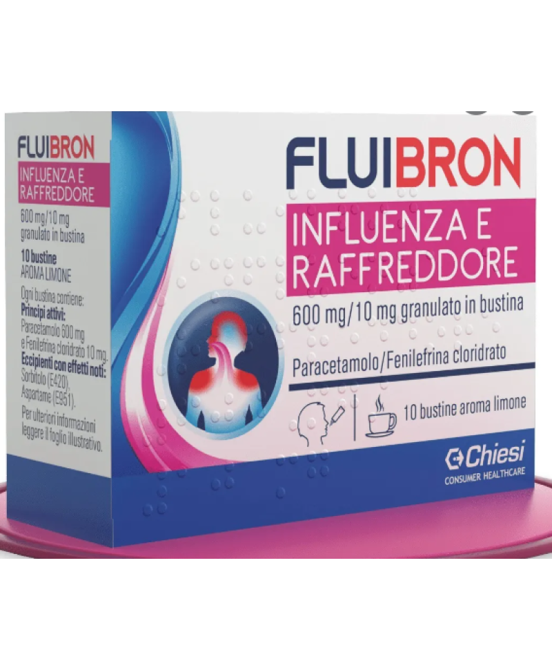 FLUIBRON INFLUENZA E RAFF 10BS