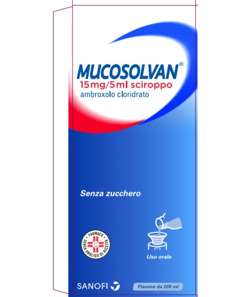 MUCOSOLVAN SCIR 200ML 15MG/5ML