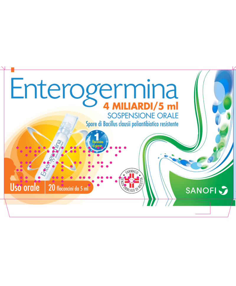 ENTEROGERMINA OS 20FL 4MLD 5ML