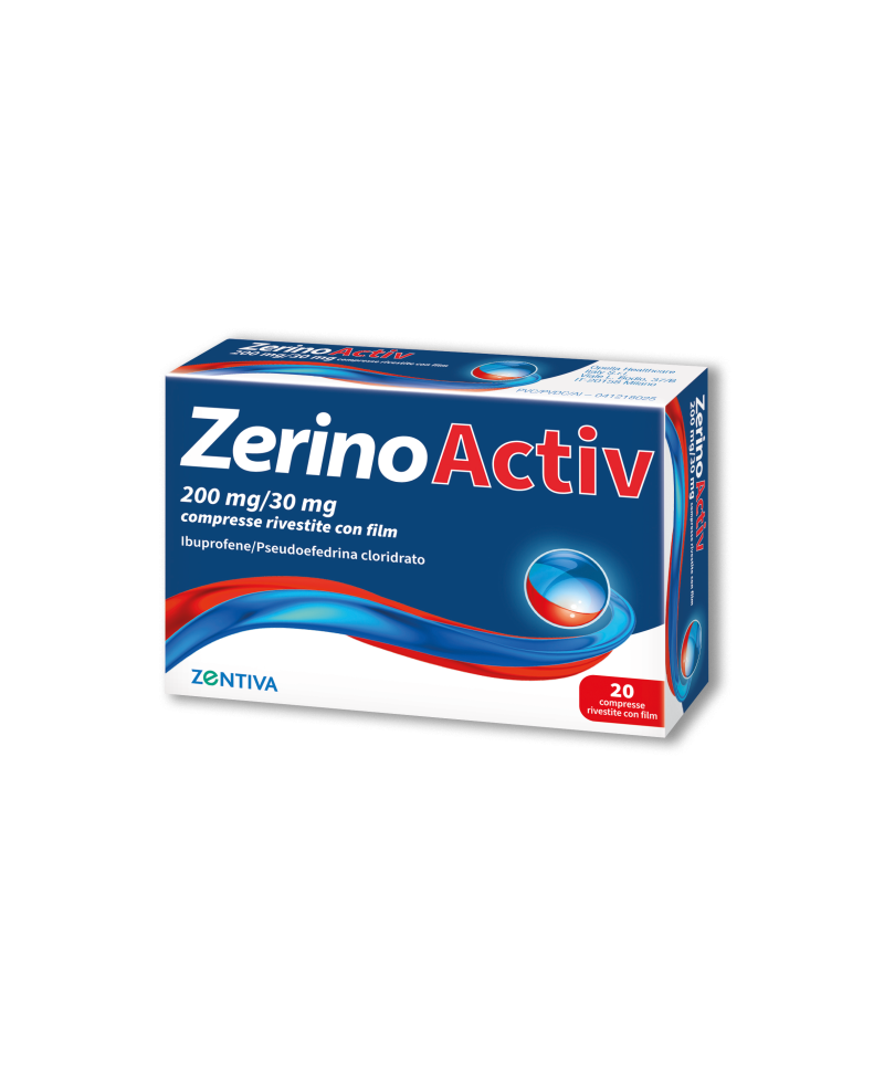 ZERINOACTIV 20 Compresse 200MG+30MG