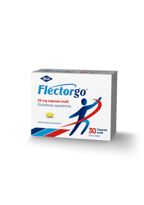 FLECTORGO 30CPS MOLLI 25MG