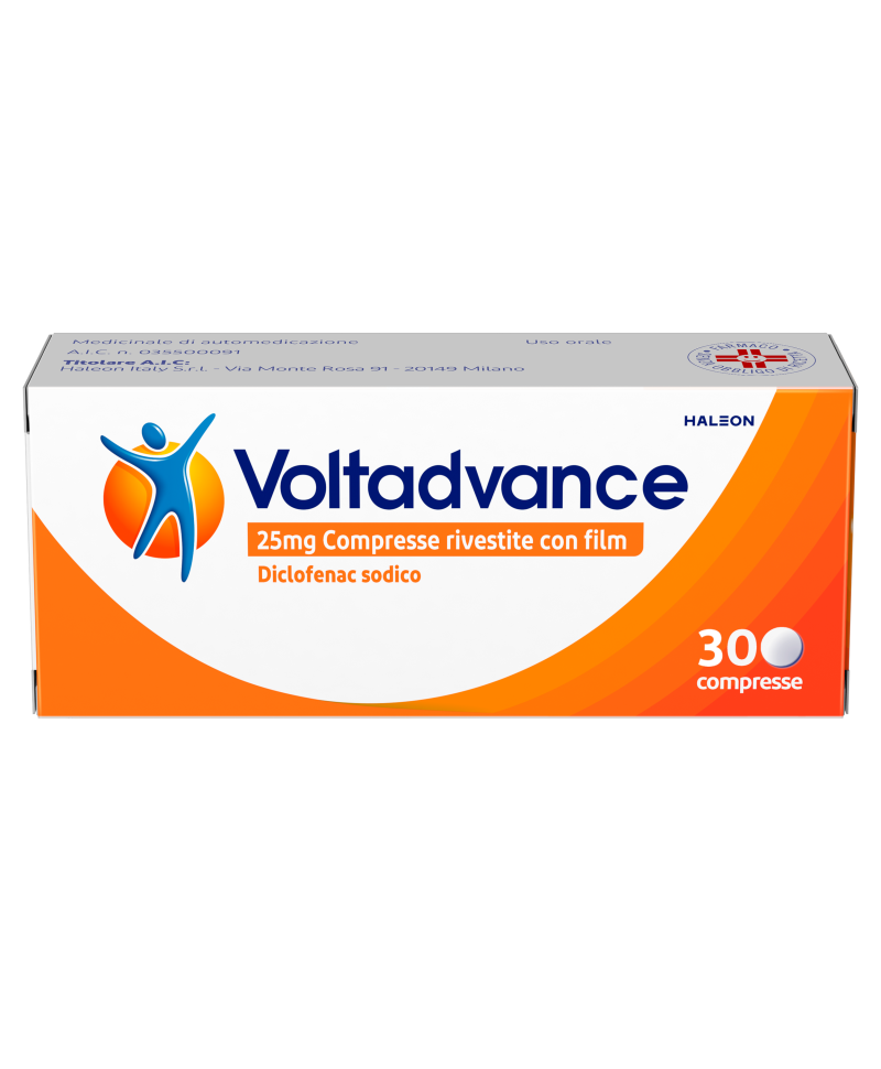 VOLTADVANCE 30CPR RIV 25MG