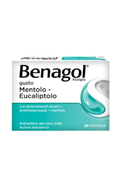 BENAGOL 24PAST MENTOLO EUCALIP