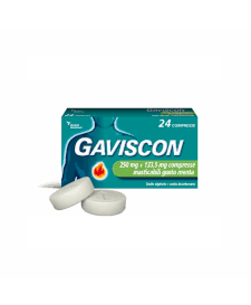 GAVISCON 48 Compresse MENT250+133,5MG