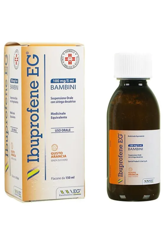 IBUPROFENE EG BB 150ML ARANCIA