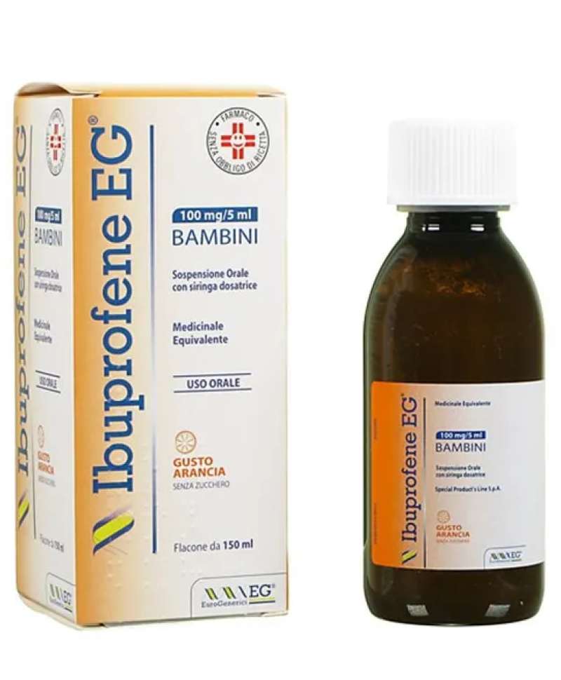 IBUPROFENE EG BB 150ML ARANCIA