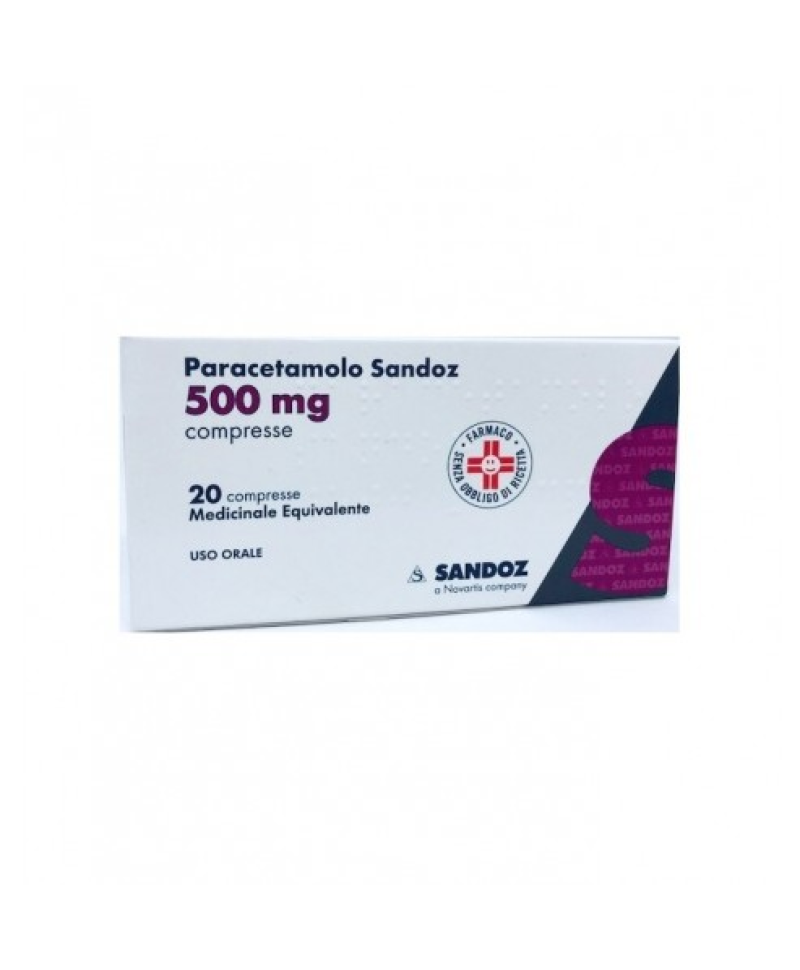 PARACETAMOLO SAND 20 Compresse 500MG