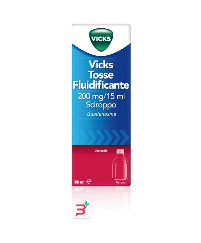 VICKS TOSSE FLUIDIF FL 180ML