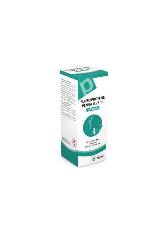 FLURBIPROFENE PE COLLUT 160ML