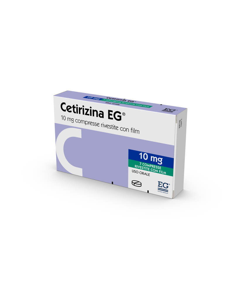 CETIRIZINA EG 7CPR RIV 10MG