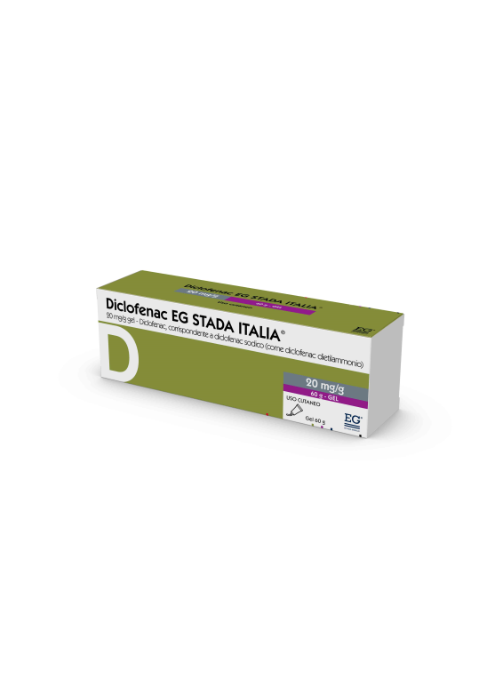 DICLOFENAC EG GEL 60G 20MG/G
