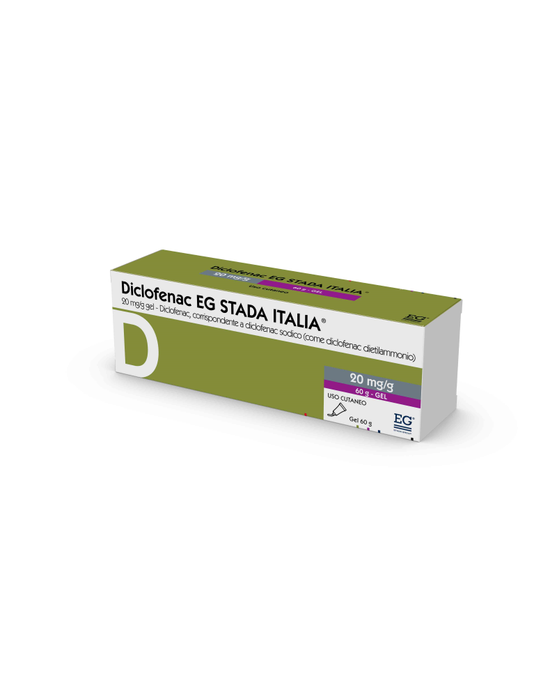 DICLOFENAC EG GEL 60G 20MG/G