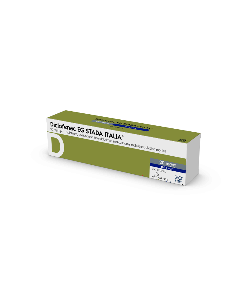 DICLOFENAC EG GEL 100G 20MG/G