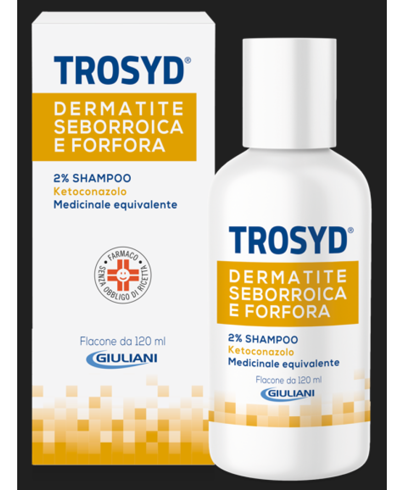 TROSYD DERMATITE SEB SH120ML2% TROSYD DERMATITE SEB SH120ML2%