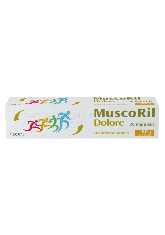 MUSCORIL DOLORE GEL 60G 20MG/G