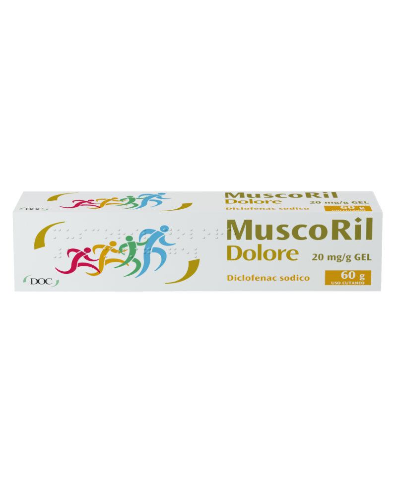 MUSCORIL DOLORE GEL 60G 20MG/G