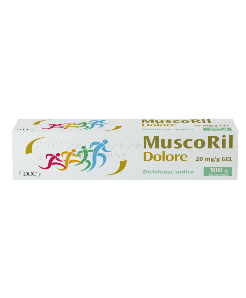 MUSCORIL DOLORE GEL100G 20MG/G