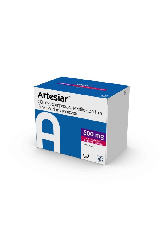 ARTESIAR 120CPR RIV 500MG ARTESIAR 120CPR RIV 500MG