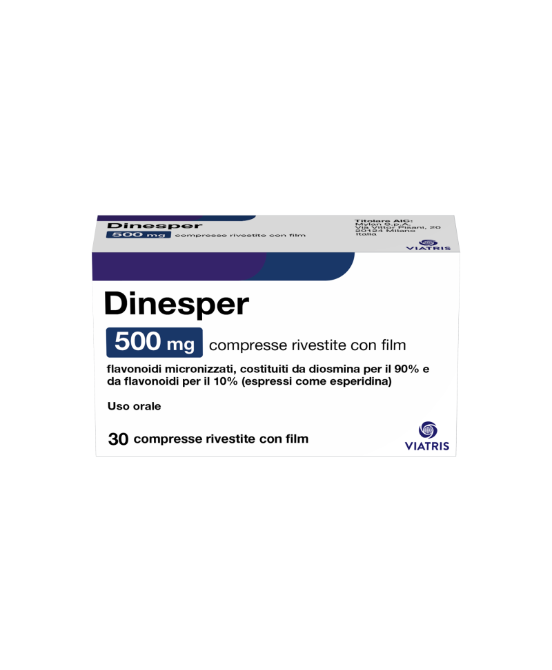 DINESPER 30CPR RIV 500MG