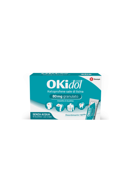 OKIDOL OS GRAT 10BUST 80MG