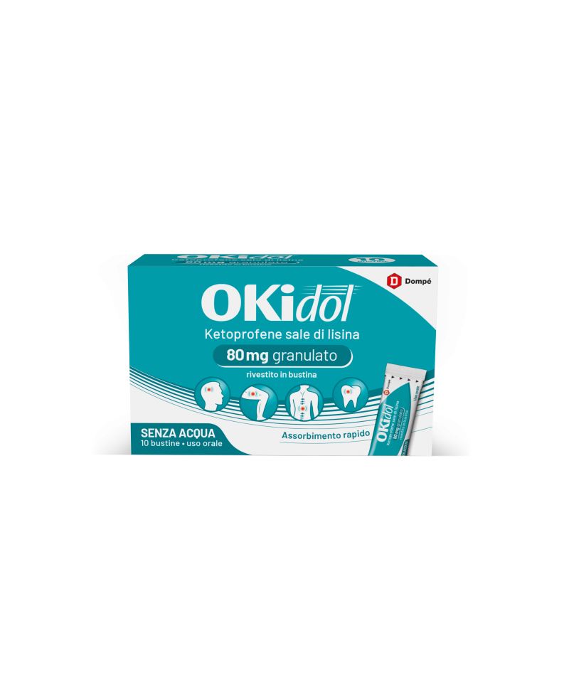 OKIDOL OS GRAT 10BUST 80MG