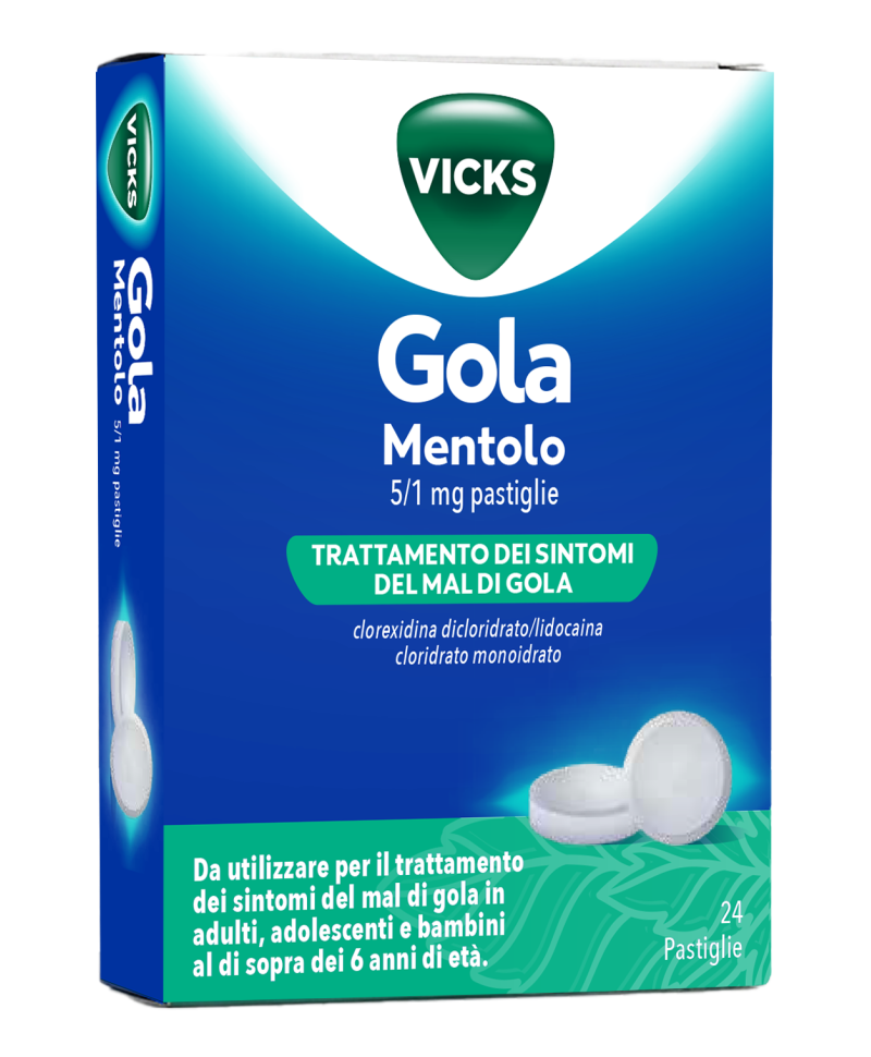 VICKS GOLA 24PAST 5+1MG MENTOL VICKS GOLA 24PAST 5+1MG MENTOL