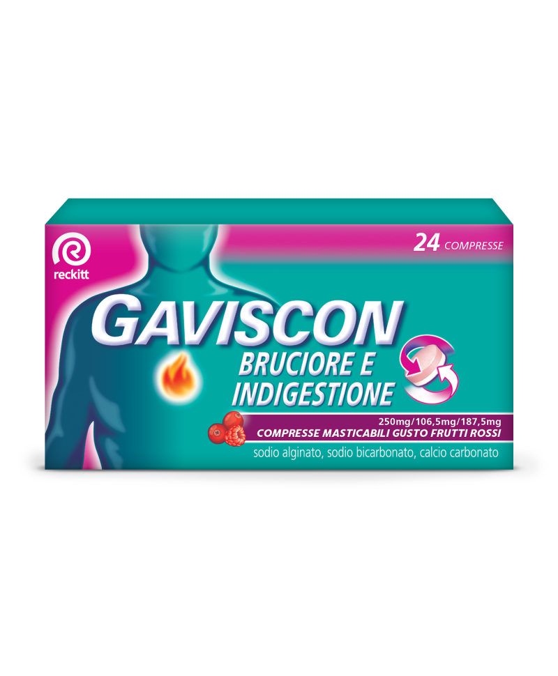 GAVISCON BRUCIORE IND 24CPR FR