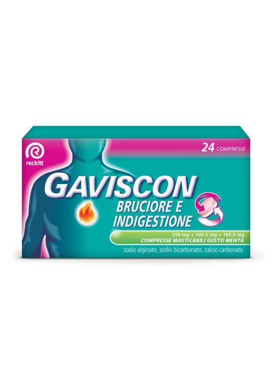 GAVISCON BRUCIORE IND 24CPR ME