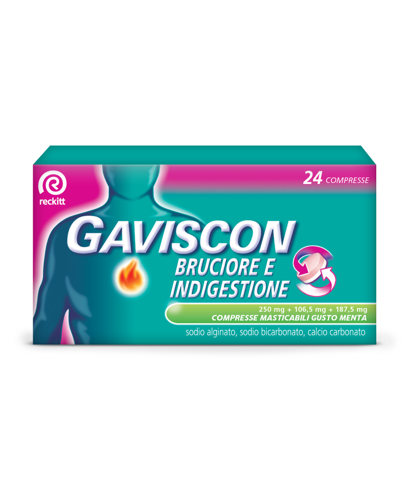 GAVISCON BRUCIORE IND 24CPR ME