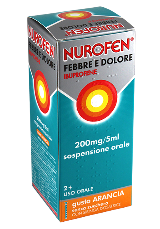 NUROFEN FEBBRE D 200MG/5ML ARA