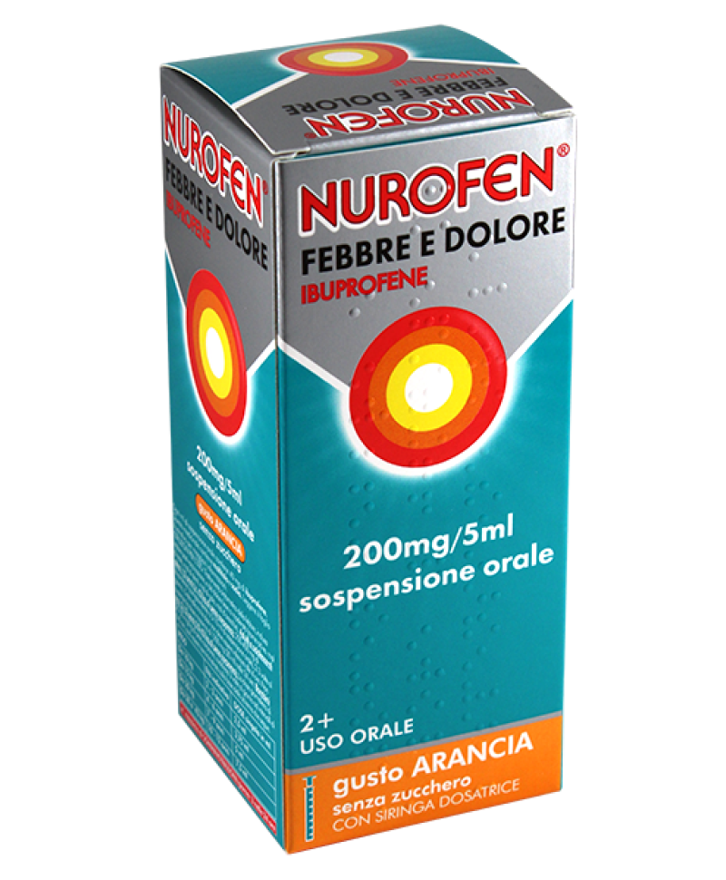 NUROFEN FEBBRE D 200MG/5ML ARA