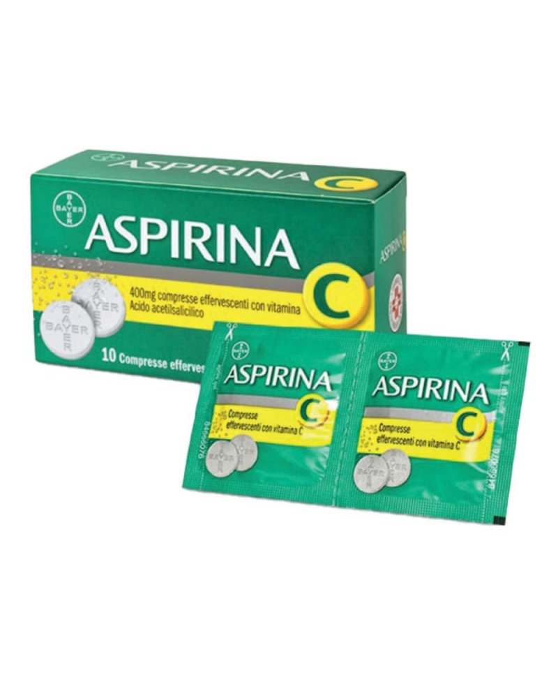 ASPIRINA C 10 Compresse EFF 400+240MG