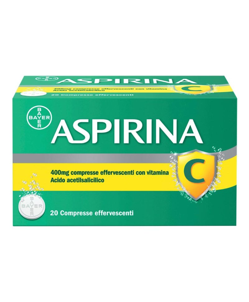 ASPIRINA C 20 Compresse EFF 400+240MG