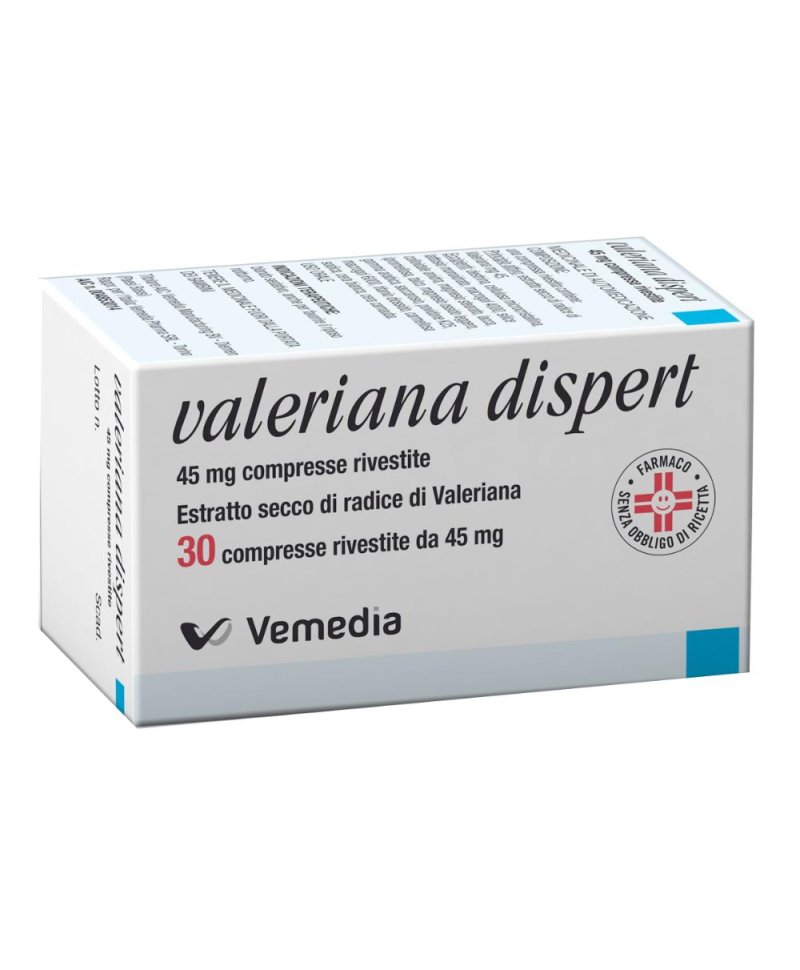 VALERIANA DISPERT 30 Compresse 45MG