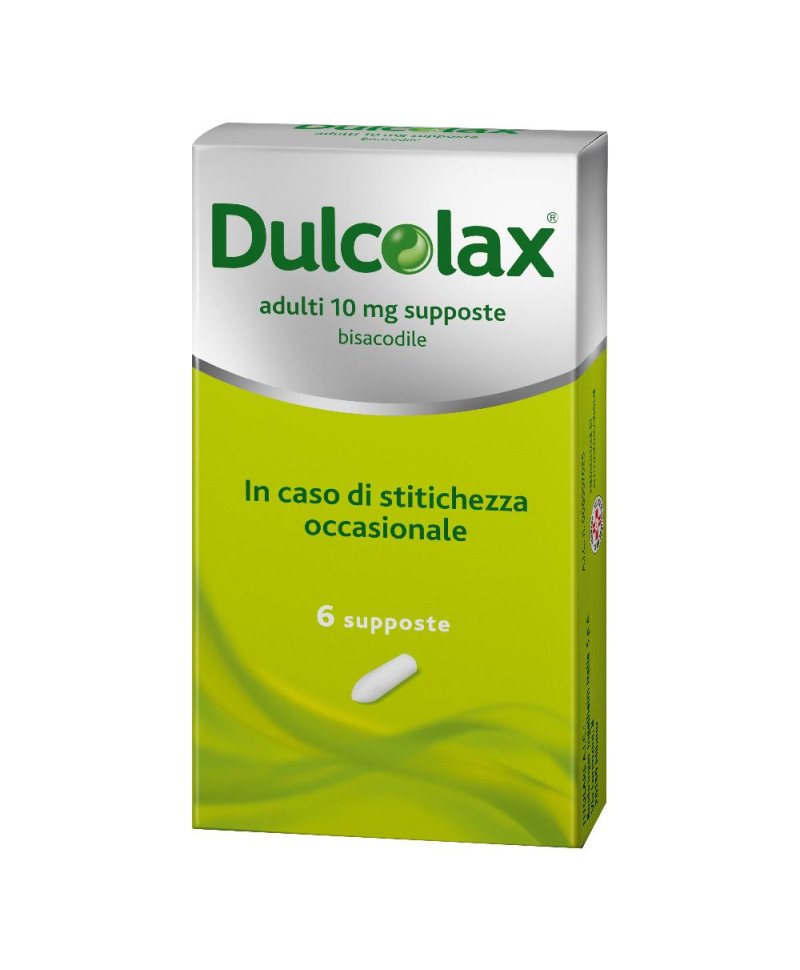 DULCOLAX AD 6SUPP 10MG