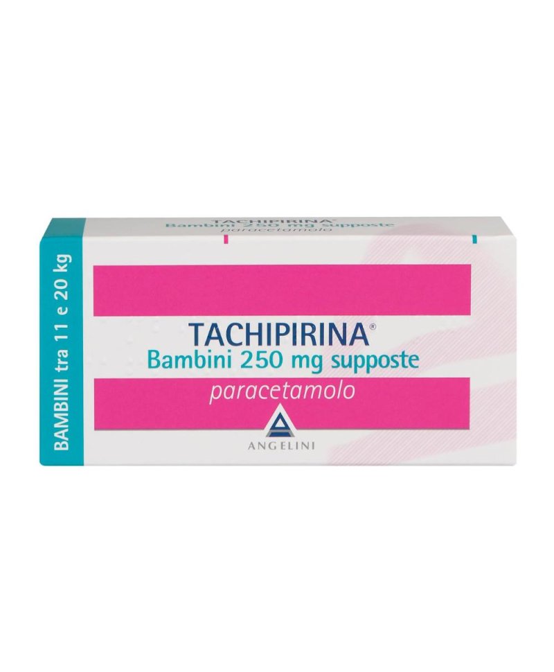 TACHIPIRINA BB 10SUPP 250MG